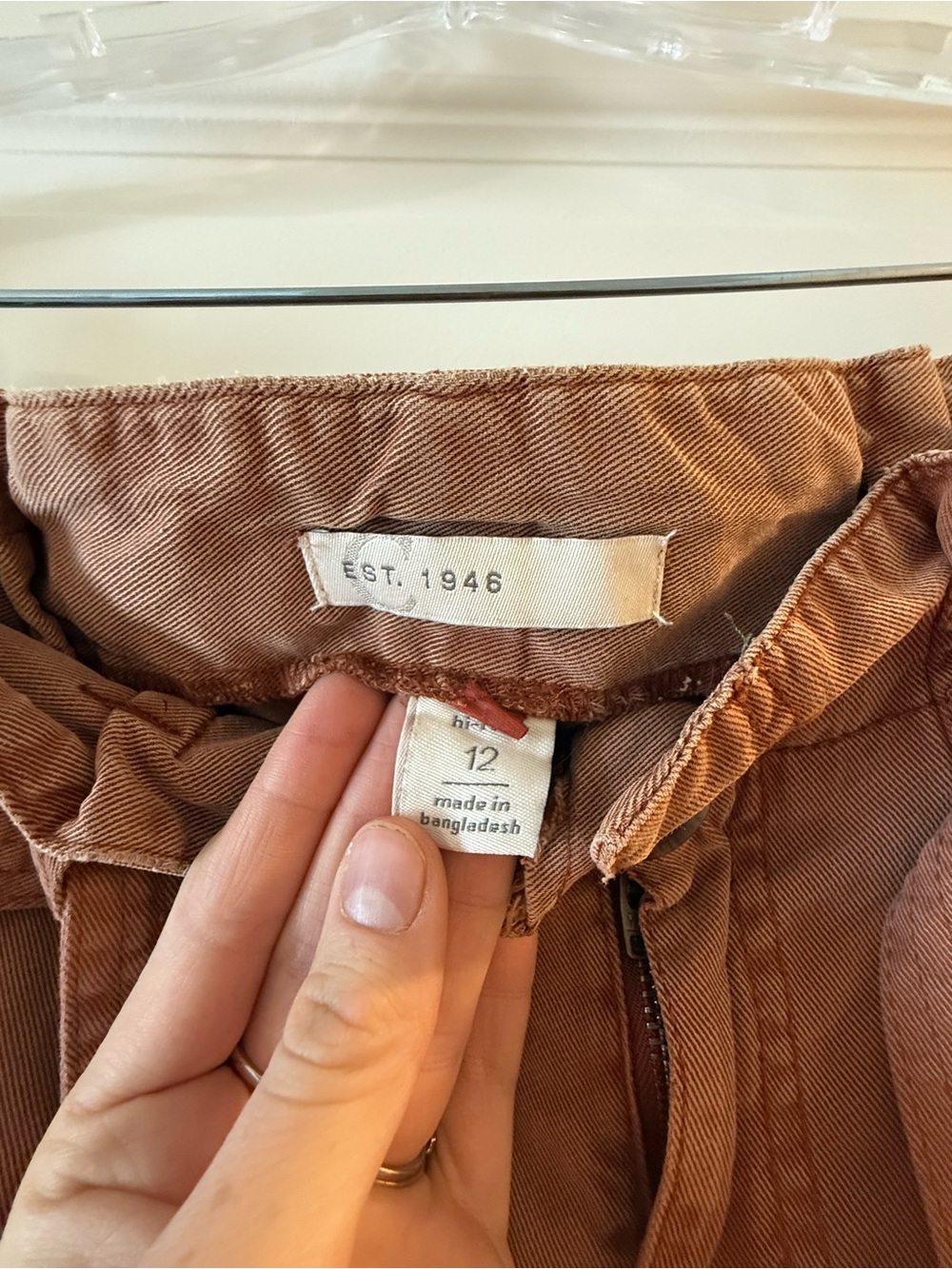 Rust Orange Pants - Picture 2 of 3
